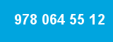 978 064 55 12 978 064 55 12